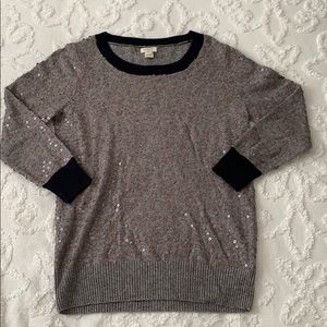 J. Crew Sequin Sweater